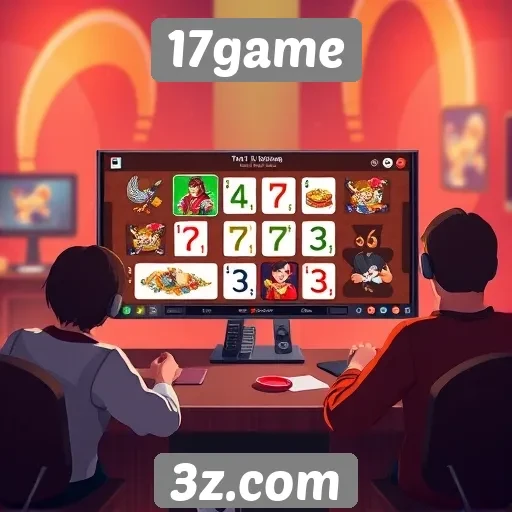 Interface do usuário do 17game é intuitiva